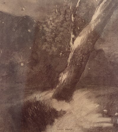 Tree and Stars by Odilon Redon